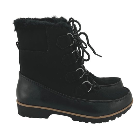 JBU By Jambu | Women's Maldive Weather Ready Winter Boots | Black | Various Size - Picture 3 of 6